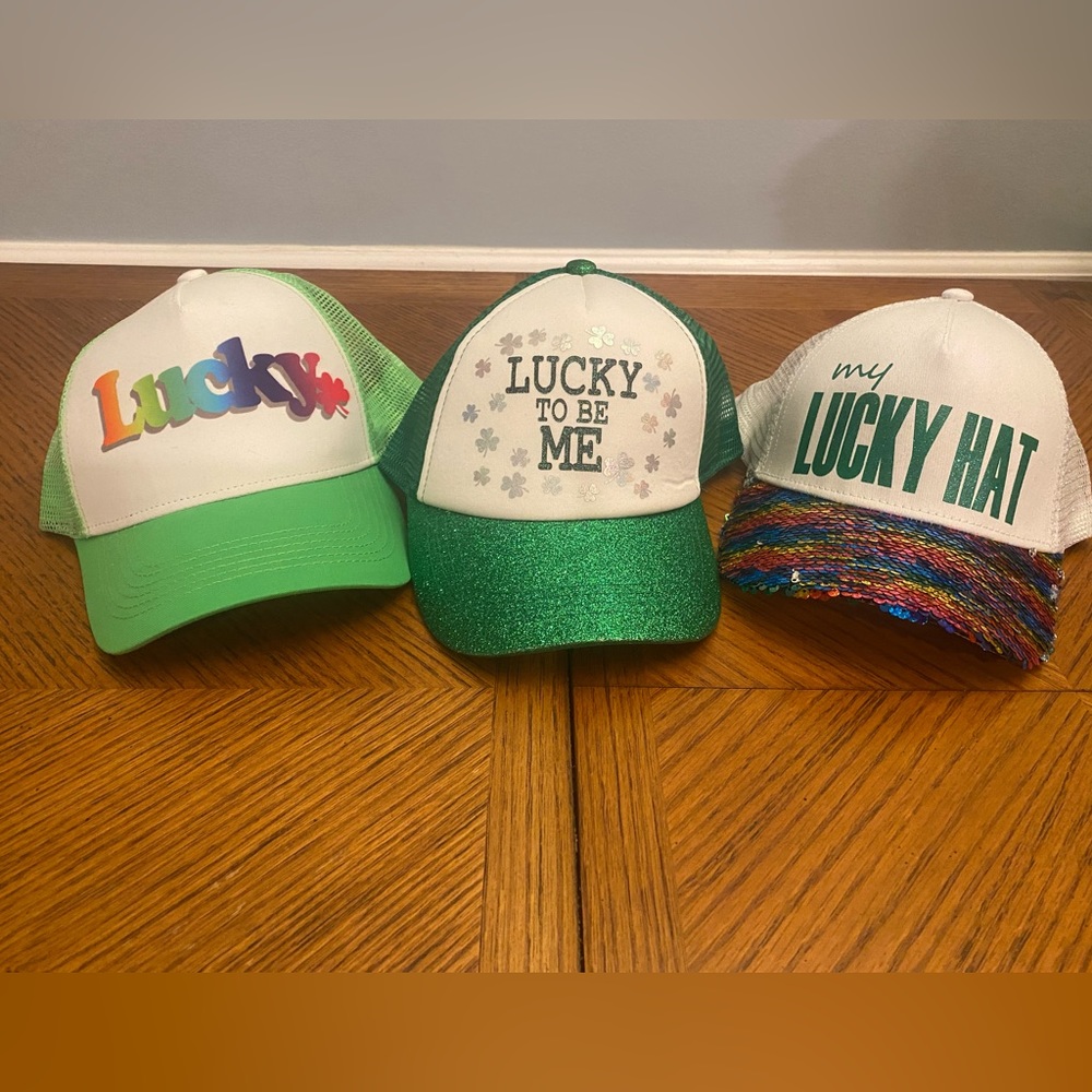 St Paddys Day Festive Hats (all 3 hats)